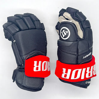 Warrior Covert QRE Pro – Gant d'occasion NHL Pro Stock – Tony Deangelo (noir/rouge)